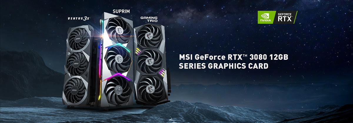 MSI RTX 3080 12GB db3cc